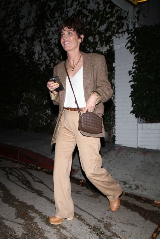 ROBIN TUNNEY Leaves Chateau Marmont in West Hollywood 10/17/2024