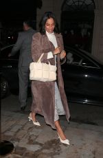 ROCHELLE HUMES Arrives at Eclusive Launch of Georgia Medley x Marina Raphael at Tramp in London 10/09/2024