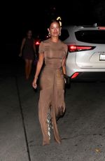 ROCSI DIAZ Leaves Chateau Marmont in Los Angeles 10/04/2024
