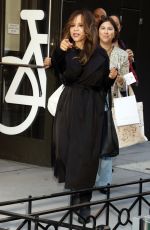 ROSIE PEREZ Leaves The View in New York 10/14/2024
