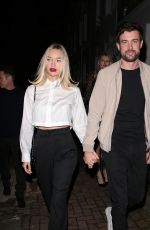 ROXY HORNER Arrives at COME ALIVE! The Official Greatest Showman Press Night in London 10/16/2024