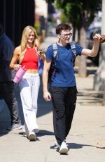 RYLEE ARNOLD Leaves Dancing With The Stars Rehearsal in Los Angeles 10/03/2024