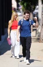 RYLEE ARNOLD Leaves Dancing With The Stars Rehearsal in Los Angeles 10/03/2024