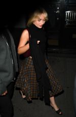 SABRINA CARPENTER Night Out in New York 10/06/2024