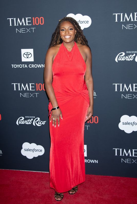 SADE MUHAMMAD at Time 100 Next Gala in New York 10/09/2024