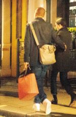 SADIE FROST Arrives at The Groucho Club in London 10/03/2024