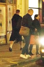 SADIE FROST Arrives at The Groucho Club in London 10/03/2024