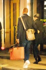SADIE FROST Arrives at The Groucho Club in London 10/03/2024
