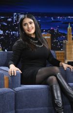 SALMA HAYEK Tonight Show Starring Jimmy Fallon in New York 10/30/2024