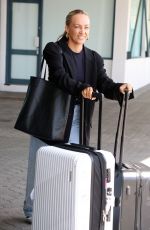 SAMANTHA JADE Arrives at Perth Airport for Telethon in Perth 10/18/2024