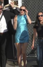 SAOIRSE RONAN Arrives at Jimmy Kimmel Live in Los Angeles 10/03/2024
