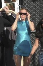 SAOIRSE RONAN Arrives at Jimmy Kimmel Live in Los Angeles 10/03/2024