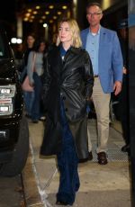 SAOIRSE RONAN Arrives at The Outrun Discussion at 92NY in New York 10/01/2024