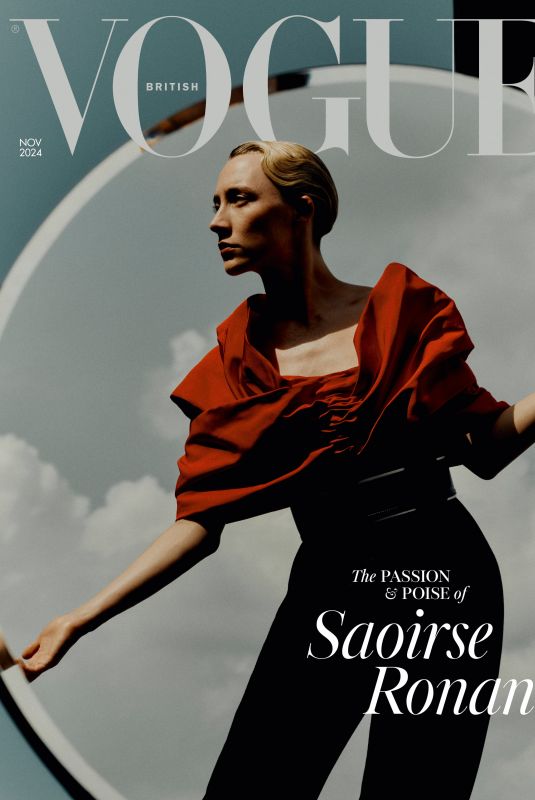 SAOIRSE RONAN for Vogue UK, November 2024