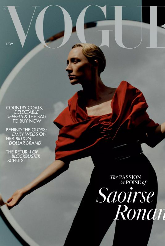 SAOIRSE RONAN in Vogue UK, November 2024
