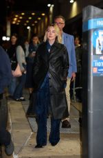 SAOIRSE RONAN Night Out in New York 10/01/2024
