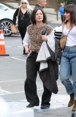 SARA GILBERT Arrives with Friends at Joni Mitchell Concert in Hollywood 10/20/2024