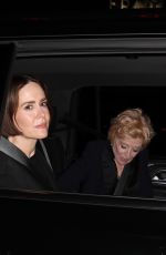 SARAH PAULSON and HOLLAND TAYLOR Leaves Chateau Marmont in Los Angeles 10/05/2024
