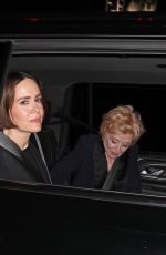 SARAH PAULSON and HOLLAND TAYLOR Leaves Chateau Marmont in Los Angeles 10/05/2024