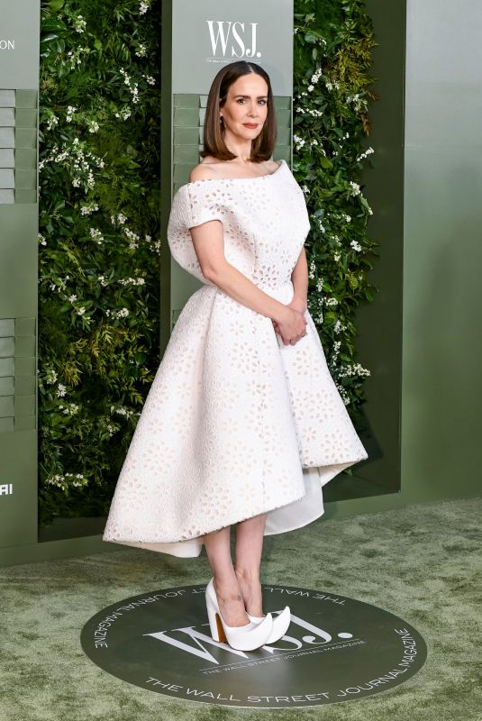 SARAH PAULSON at WSJ. Magazine 2024 Innovator Awards in New York 10/29/2024