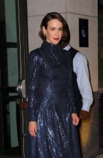 SARAH PAULSON Leaves Whitby Hotel in New York 10/02/2024