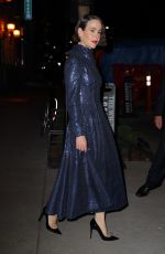 SARAH PAULSON Leaves Whitby Hotel in New York 10/02/2024