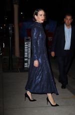 SARAH PAULSON Leaves Whitby Hotel in New York 10/02/2024