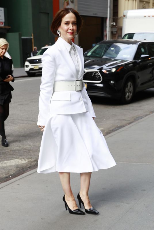 SARAH PAULSON Out and About in New York 10/02/2024