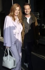SARAH RAFFERTY and Patrick J. Adams Arrives at Today Show in New York 10/28/2024
