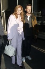 SARAH RAFFERTY and Patrick J. Adams Arrives at Today Show in New York 10/28/2024