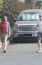 SARAH SILVERMAN and Rory Albanese Out for Morning Walk in Los Feliz 10/28/2024
