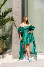 SASHA PIETERSE at Revolve X Aje Afternoon Tea in Santa Monica 07/24/2024