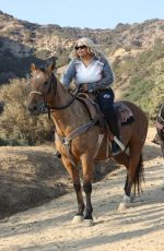 SAWEETIE and SHYGIRL at Horseback Riding at Sunset Ranch on Hollywood Hills 10/15/2024