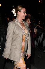 SCARLETT JOHANSSON Arrives at SNL After Party at Saks in New York 10/12/2024