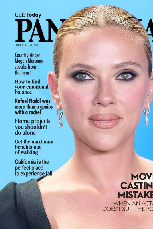 SCARLETT JOHANSSON in Gulf Today Panorama, October 2024
