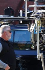 SCARLETT JOHANSSON on the Set of Jurassic World Rebirth in New York 10/19/2024