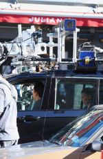 SCARLETT JOHANSSON on the Set of Jurassic World Rebirth in New York 10/19/2024