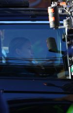 SCARLETT JOHANSSON on the Set of Jurassic World Rebirth in New York 10/19/2024