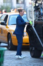 SCARLETT JOHANSSON on the Set of Jurassic World Rebirth in New York 10/19/2024