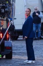 SCARLETT JOHANSSON on the Set of Jurassic World Rebirth in New York 10/19/2024
