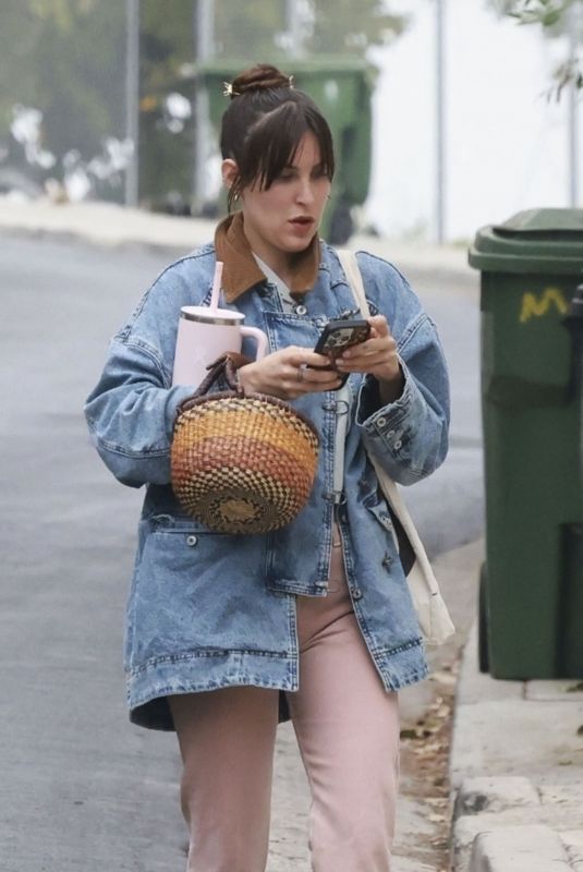SCOUT WILLIS Out for Iced Coffee in Los Angeles 10/15/2024