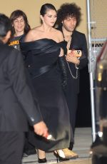 SELENA GOMEZ and Benny Blanco Leaves Emilia Perez Premiere in Los Angeles 10/21/2024