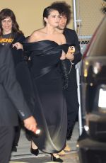SELENA GOMEZ and Benny Blanco Leaves Emilia Perez Premiere in Los Angeles 10/21/2024