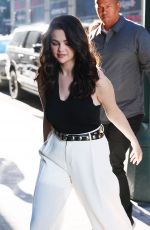 SELENA GOMEZ Arrives at a Sephora Store for a Rare Beauty Meet and Greet in New York 10/08/2024