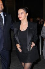 SELENA GOMEZ Arrives at Emilia Perez Premiere Party Dinner at Nobu in New York 09/30/2024
