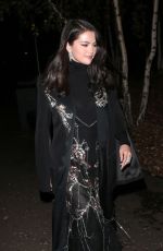SELENA GOMEZ Arrives at Netflix Special Screening of Emilia Perez in London 10/12/2024