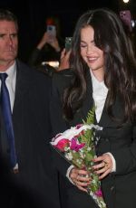 SELENA GOMEZ Arrives at SAG-AFTRA Foundation Conversations: Emilia Perez in New York 10/15/2024