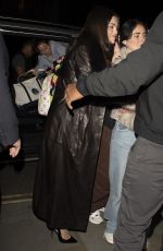 SELENA GOMEZ Arrives Back at Her Hotel in London 10/10/2024