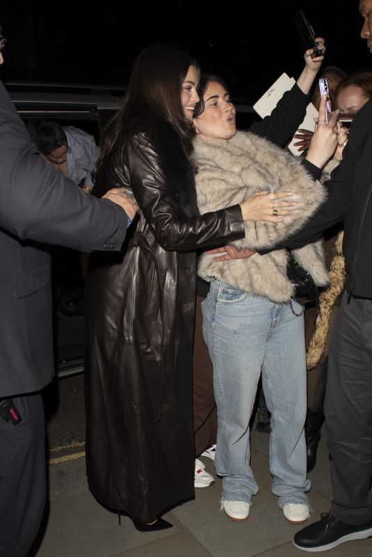 SELENA GOMEZ Arrives Back at Her Hotel in London 10/10/2024