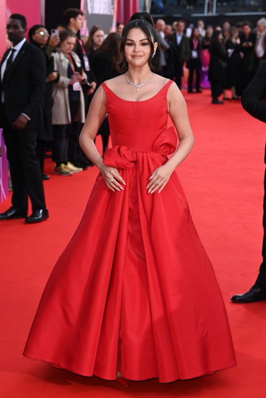 SELENA GOMEZ at Emilia Perez Premiere at 68th BFI London Film Festival 10/11/2024